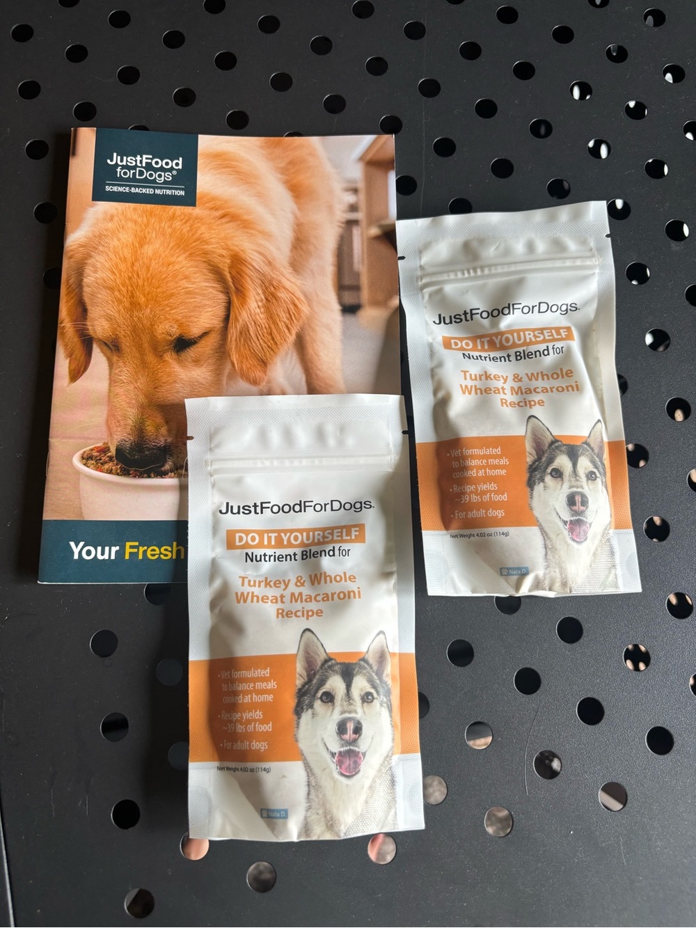 Just Food for Dogs- Turkey & Whole Wheat Macaroni Nutrient Blend